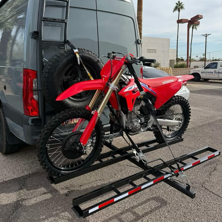 Custom Dirt Bike Hitch Carrier